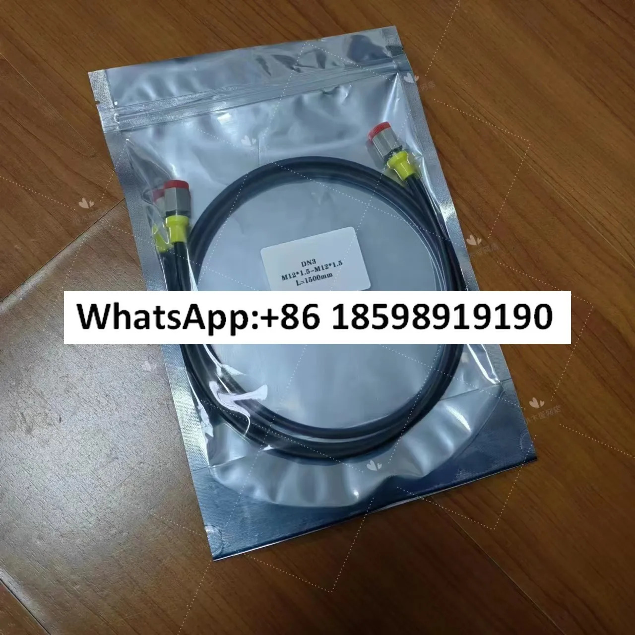 압력 측정 호스 M12 x 1.5-M12 1.5 316 스테인레스 스틸 커넥터
