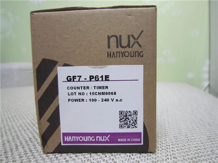 오리지널 Hanyoung NUX 카운터 GF4-P41N GF4-T40N GF7-P61E GF7-P62E GF7-P41E 타이머 신
