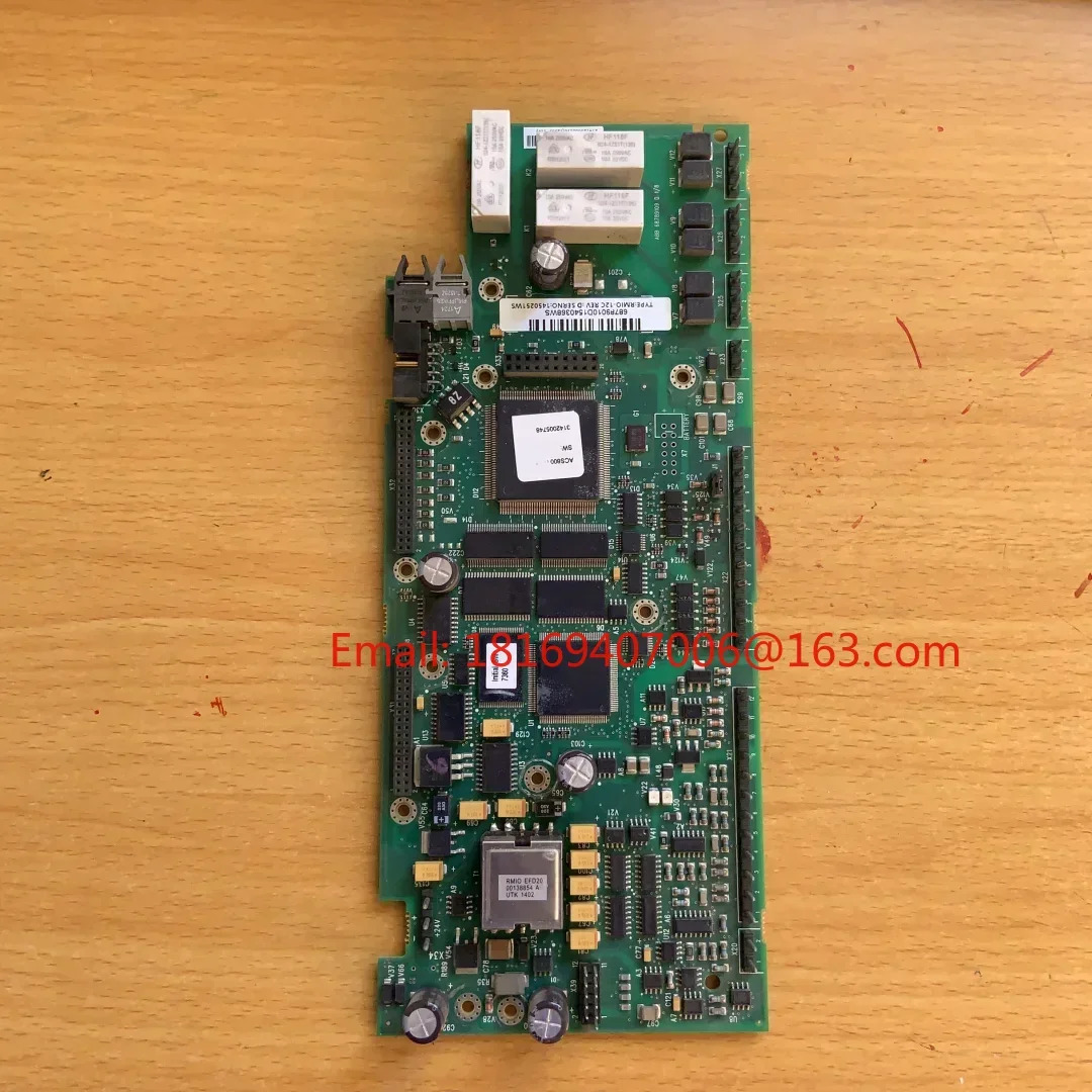 RMIO-12C-02C는 ABB 인버터 ACS800-160/220/250/315KW주요 CPU 제어 IO 보드