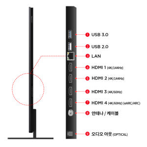 TCL 75A400M 4K QD-Mini LED 구글 TV 상세 이미지 5