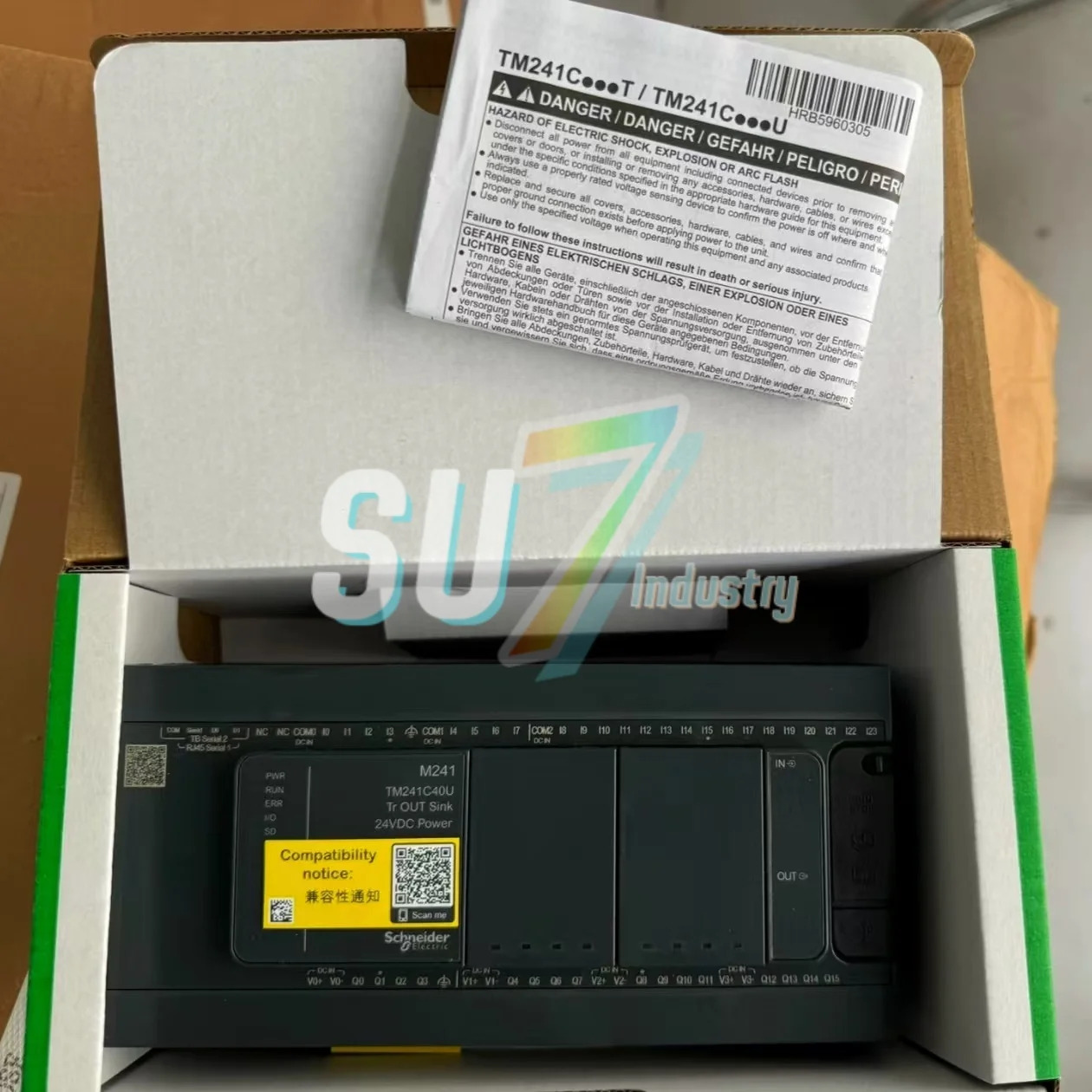 PLC 모듈 원본 TM241C40U TM241CE24R