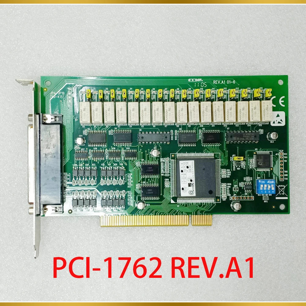 어드밴텍 PCI-1762 REV.A116채널 절연 디지털 입력 16채널 릴레이 출력 카드