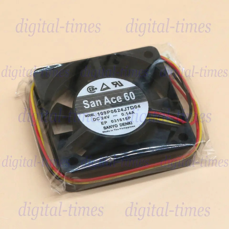 SANYO 인버터 냉각팬 109P0624J7D04 DC24V 0.14A