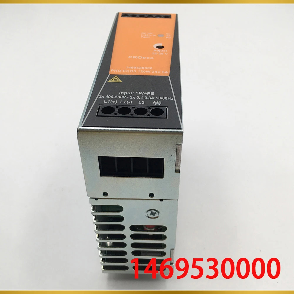 Weidmuller새 PRO ECO3 120W 24V 5A 3상 스위칭 전원공급장치 1469530000