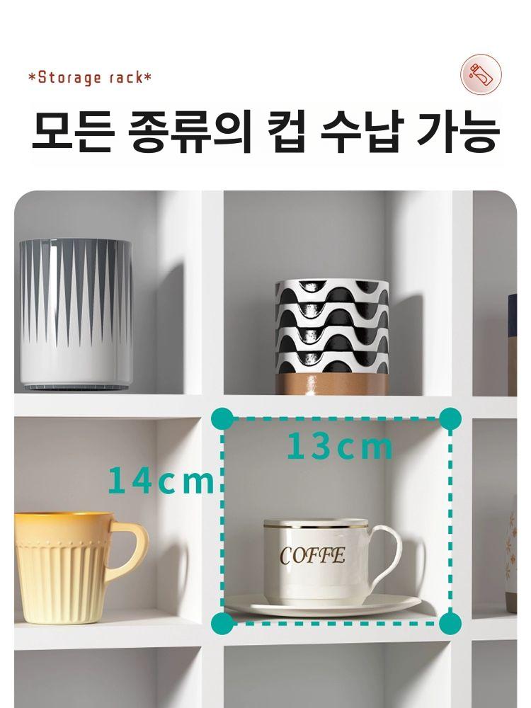 빈티지 엔틱 쇼케이스 캐비닛 수납장 거실장 책장 식기장 모던 디스플레이 - 상세 이미지 3
