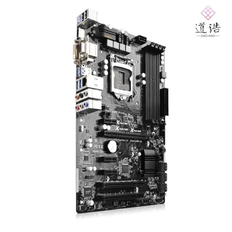 ASRock호환 H87 PRO4 32GB LGA 1150 DDR3 HDMI PCI-E3.0 마더보드H87 마더보드 완전 작동 리퍼