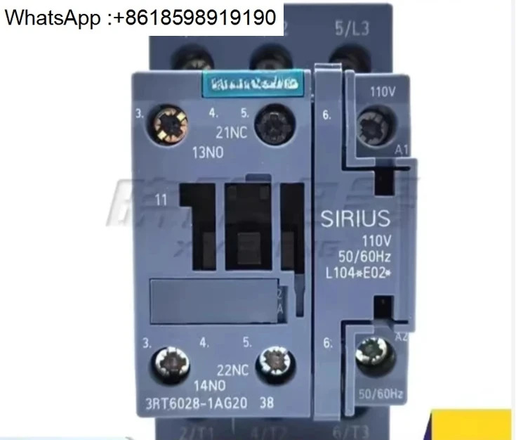접촉기 3RT60 3RT6028-1AG20 AC110V 전류 38A