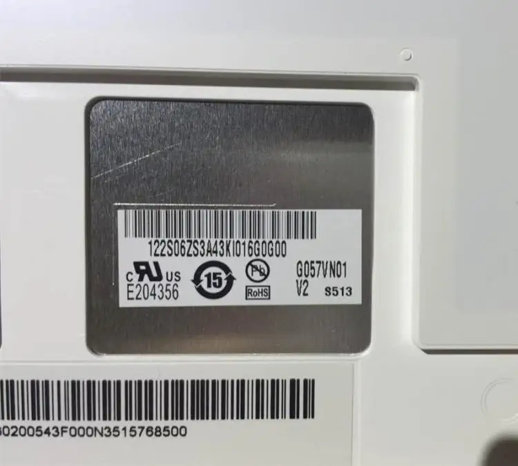 원본 5.7 인치 LCD G057VN01 V1 V2 Disblay 화면