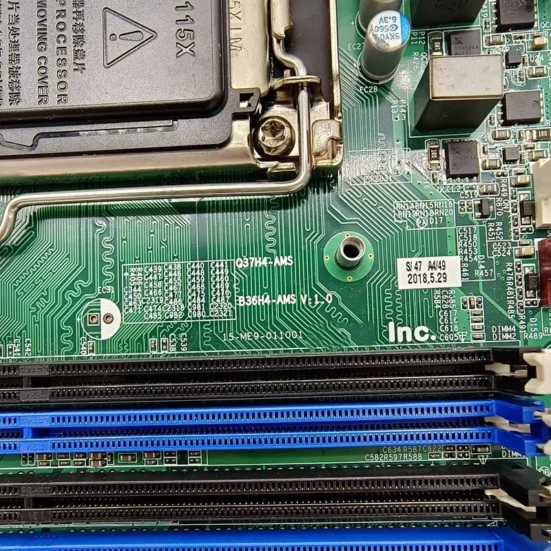 에이서 Q37H4-AMS호환 마더보드 B36H4-AMS호환 V1.0 15-ME9-011001 DDR4 메인보드 리퍼 완료 완전 작동