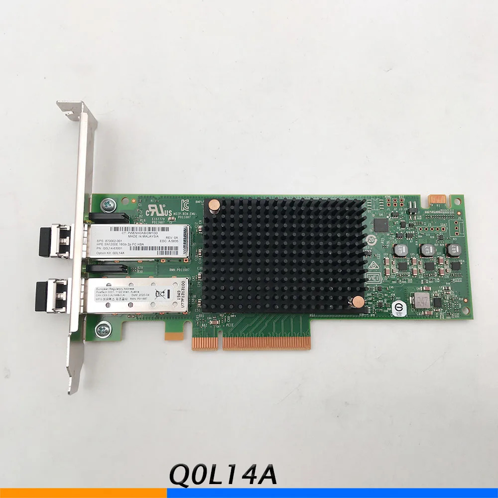 hp호환E경우 870002 -001 A-5835 Q0L14A SN1200E 16Gb 2P FC HBA 카드