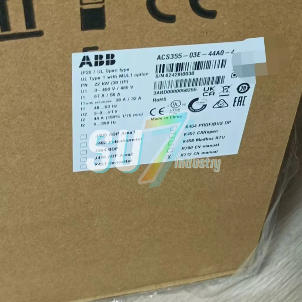 주파수 변환기 ACS355-03E-38A0-4 ACS355-03E-44A0-4 새