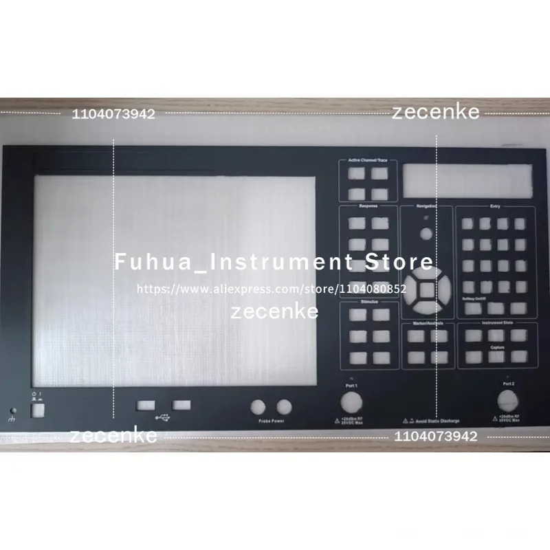 애질런트 E5071B E5071C 검정색 패널 2 포트