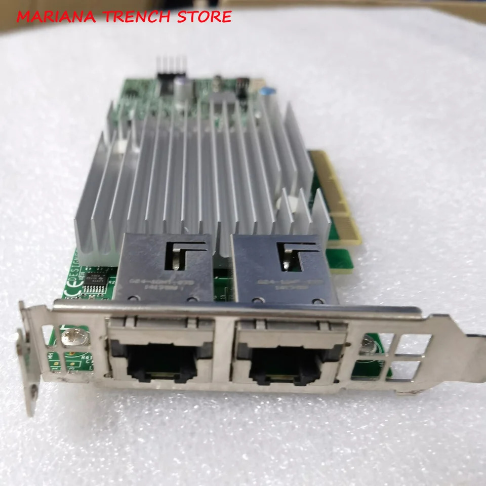 슈퍼마이크로 네트워크 카드AOC-STG-i2T 표준 LP 2x 10GbE RJ45 PCI-Ex8 X540