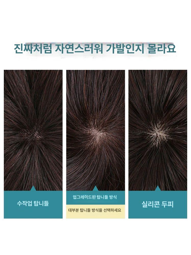 회색 곱슬머리 가발 할로윈 코스튬 무대의상 연기소품 촬영용품 노인 분장 뮤지컬 무대경험 - 상세 이미지 4