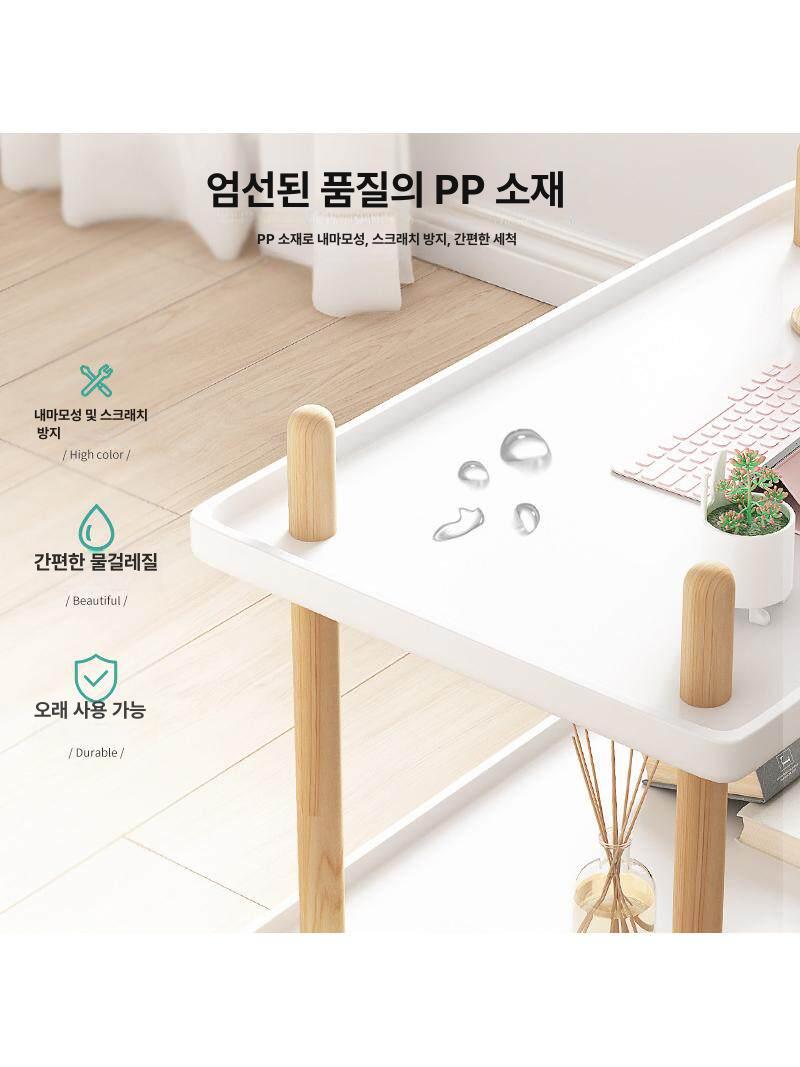 모듈 선반 협탁 카트 수납함 이동식트롤리 바퀴달린수납장 웨건 무빙트롤리 모던 - 상세 이미지 4