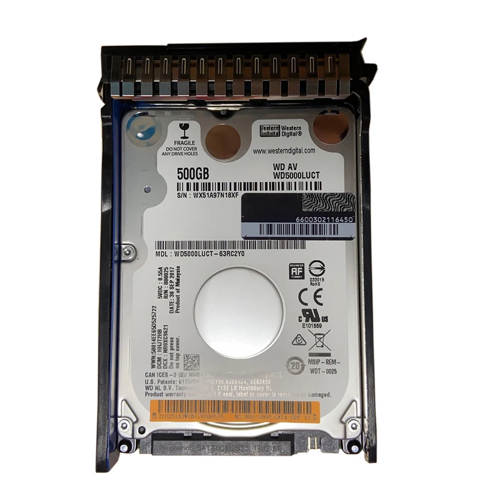 H3C NS-HDD-500GATA-SFF WD5000LUCT500GB 2.5인치 방화벽 하드