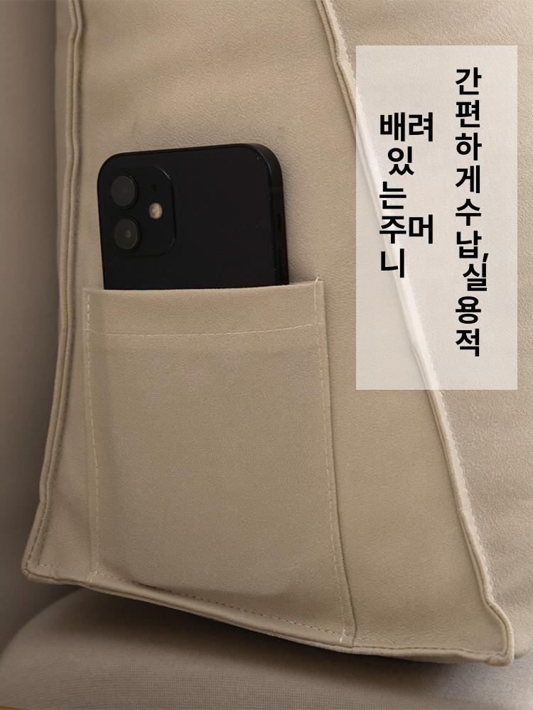 침실 받침 가죽 등받이쿠션 머리 보호 인테리어 헤드보드 침대벽가드 탈부착 벽쿠션 - 상세 이미지 4