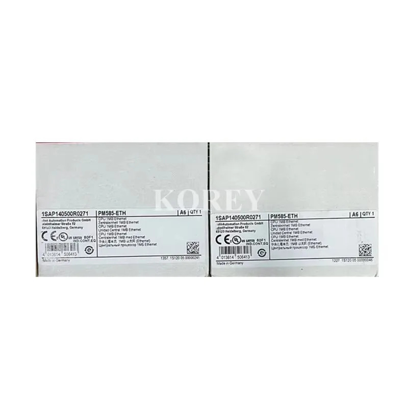 CPU 모듈 PM585-ETH 1SAP 140500 R0271 원본 주세요
