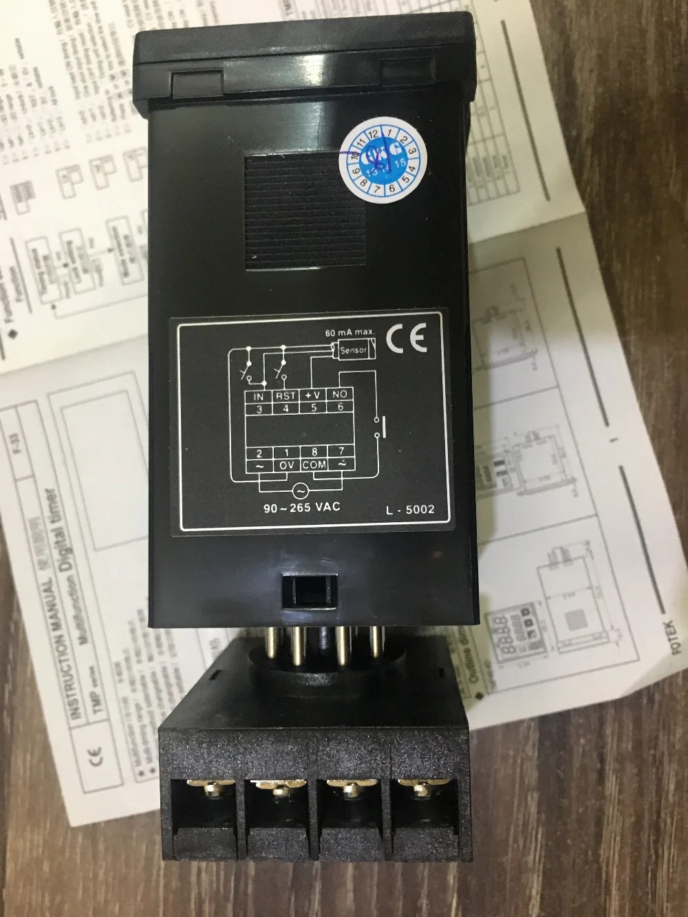 대만 FOTEK 마이크로컴퓨터 디지털 지연 타이머 TMP48-4D