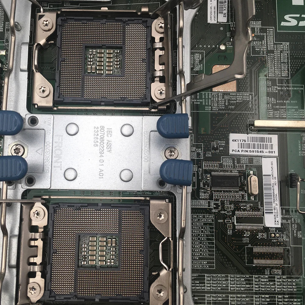 서버 마더보드 641250 -001 LGA 1366 DDR3 지원 E56XX CPU 591545 hp호환 DL360 G7용