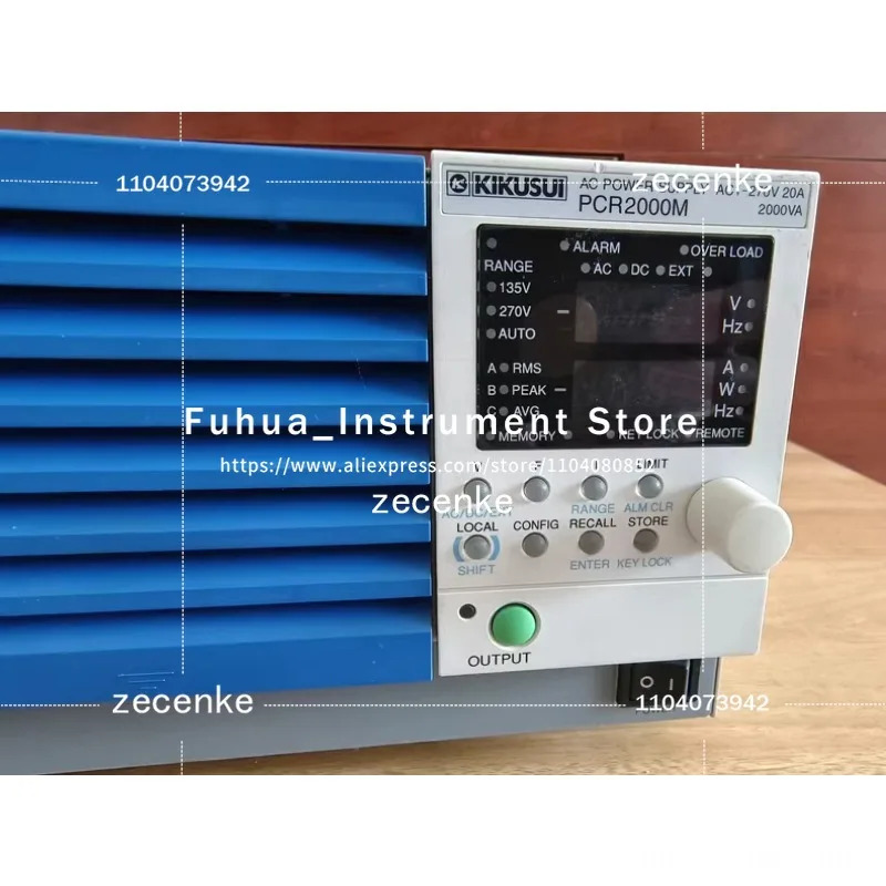 Kikusui PCR2000M 전원공급장치 AC 2000VA 1135V/2270V 20A/10A 40500Hz/0.1Hz