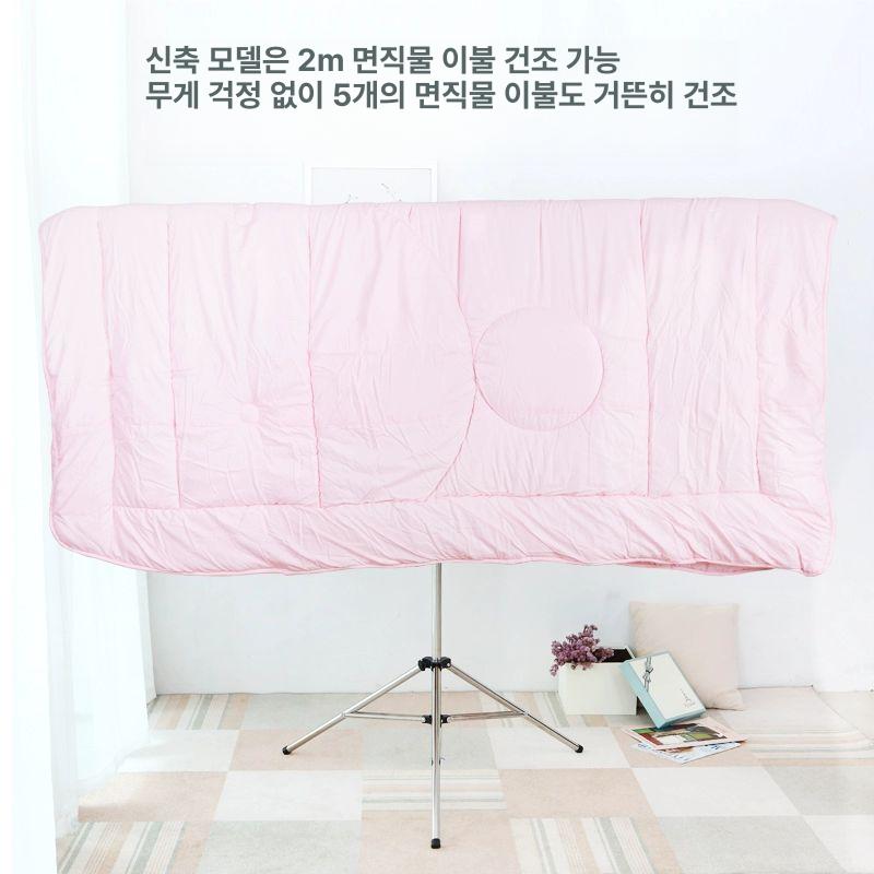 행어 캠핑옷걸이 접이식 감성 야외 선반 수납 캠핑용 고리 티 보관 길이 건조대 - 상세 이미지 5