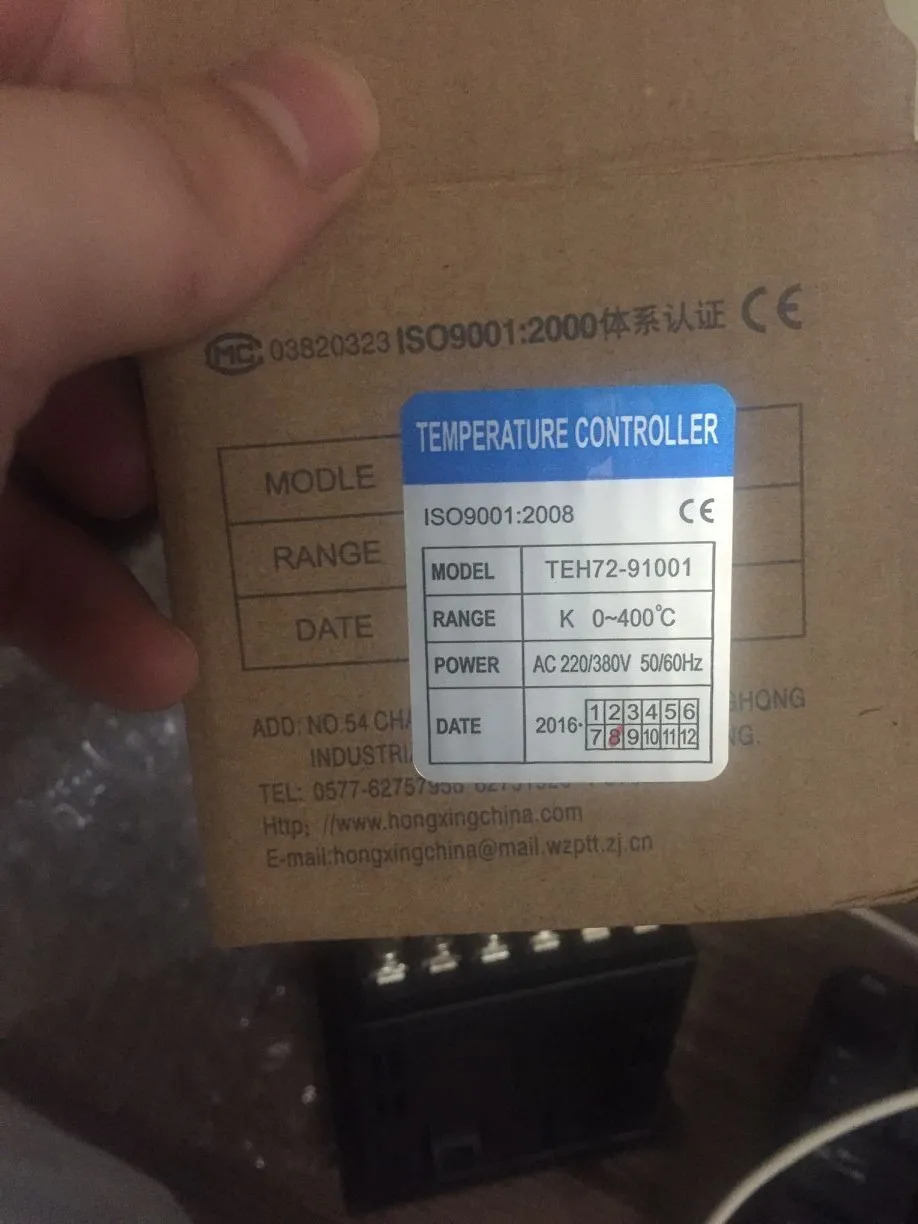 TEH72-91001 TEH72-92001 교체 온도 제어 장치 원본 teh