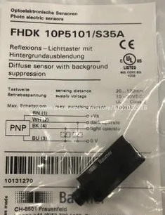 확산 광전스위치 센서 FHDK 10P5101/S35A