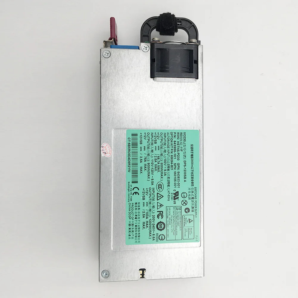 hp호환 DL580 Gen8 G8 전원공급장치 HSTNS-PD30 643956-101 660185-001 MAX 1200W DPS-1200SB A