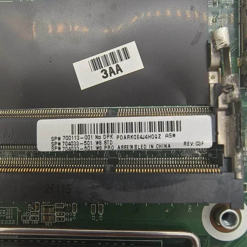 700113 -001 704033 -501 hp호환 20-a217 a218 AIO 마더보드 DA0WJBMB6C0704033 -601 DDR3 메인보드 리퍼 완료 완전 작동