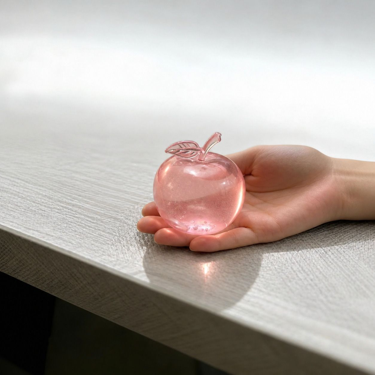 잎사귀 사과 말랑이 청사과 분홍사과 말랑이 스트레스볼 마시멜로우 타바 스퀴시 슬랑이 쫀득볼 이미지 7