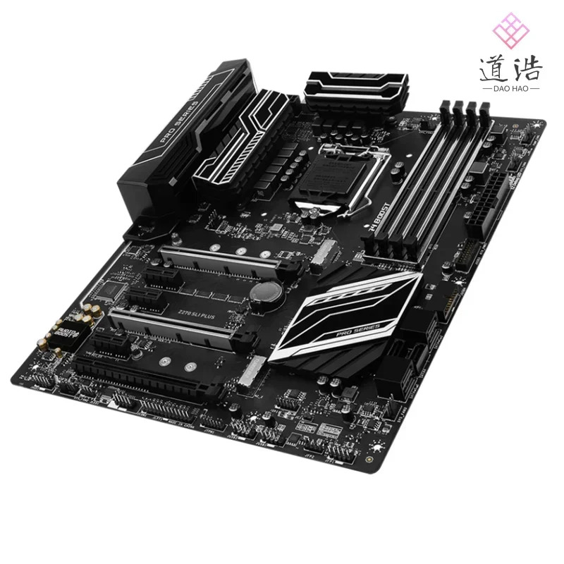 Z270 SLI PLUS 마더보드64GB M.2 HDMI LGA 1151 DDR4 메인보드 완전 작동 리퍼