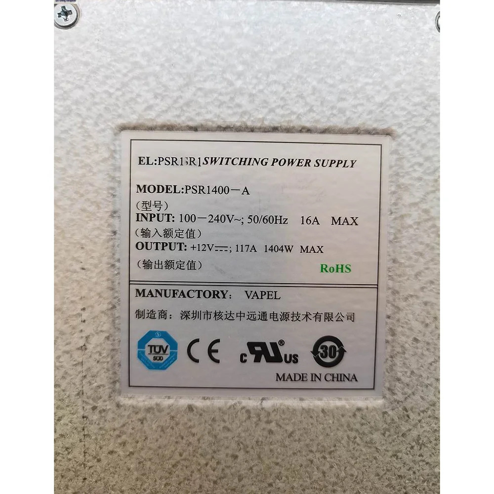 H3C S7503E S7506E 스위치 전원공급장치 LSQM1AC1400 PSR1400-A용