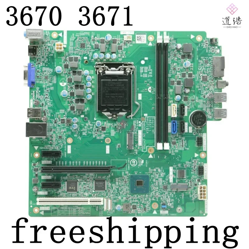 Dell Vostro 3670 3671 마더보드CN-0FPP7F 18457-1 0FPP7F FPP7F DDR4 메인보드 완전 작동 리퍼