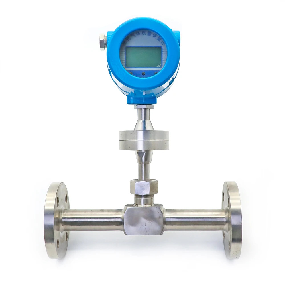 삽입 천연 유량계 석탄 LPG Co2 질량 열