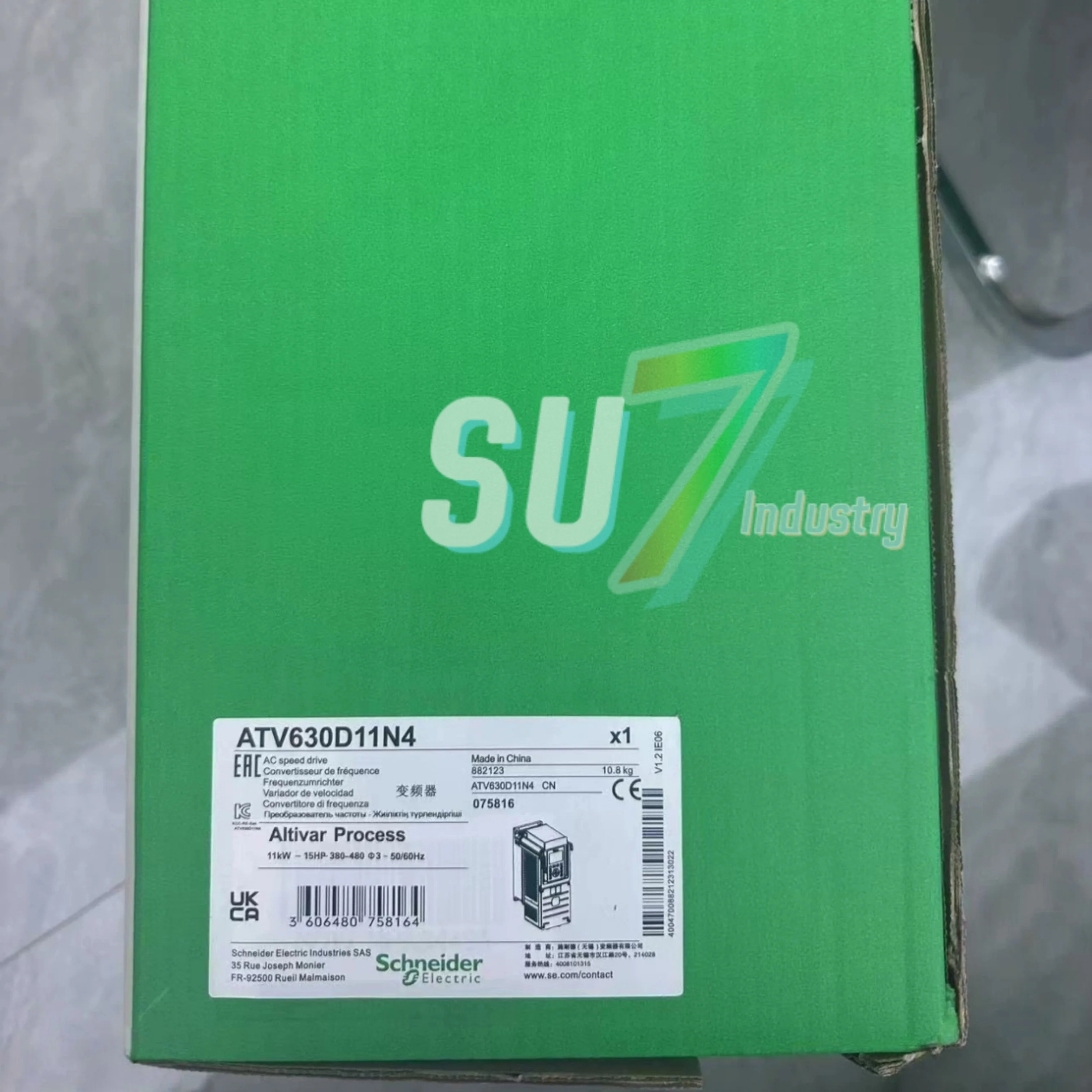 주파수 변환기 ATV630D11N4