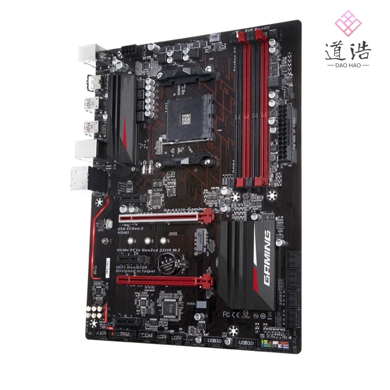 GA-AX370-GNG 마더보드64GB HDMI M.2 소켓 AM4 DDR4 X370 메인보드 완전 WorkMA 리퍼