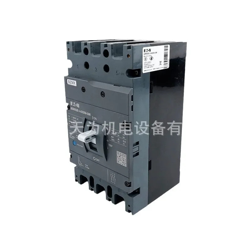 BZMX2E-3-AX250-S08 열 자석 누설 스위치 이튼 40kA 3P 250A