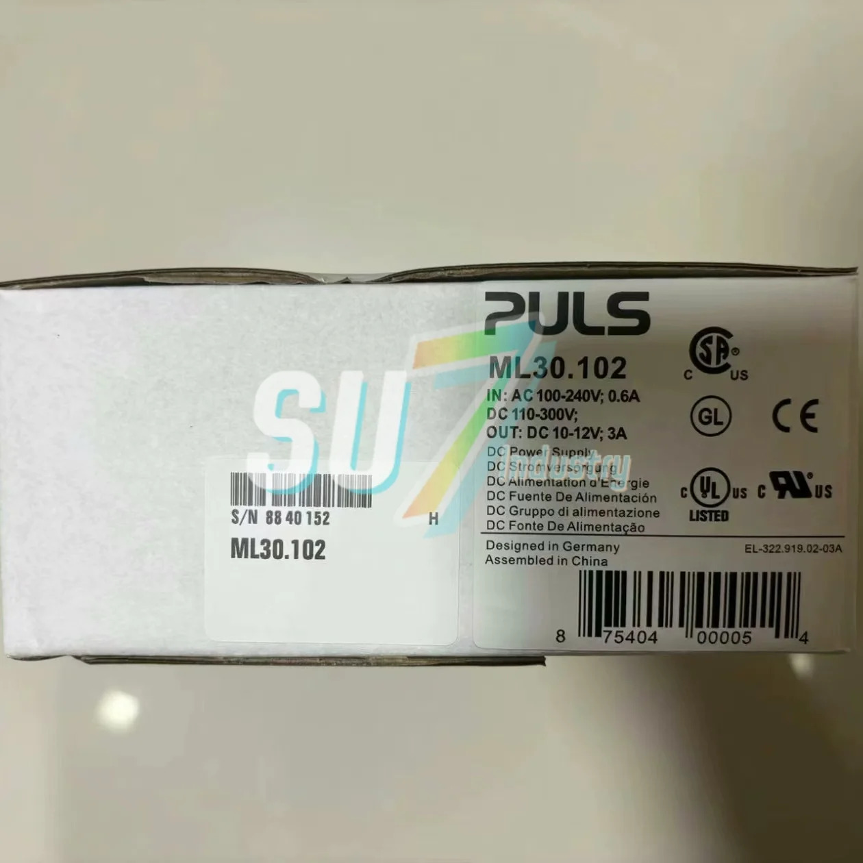 전원공급장치 내 새 ML30.101 ML30.102 ML30.106