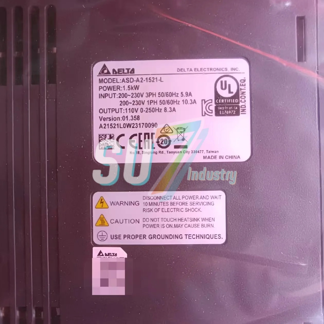 서보 드라이버 원본 ASD-A2-1021-L ASD-A2-1521-L