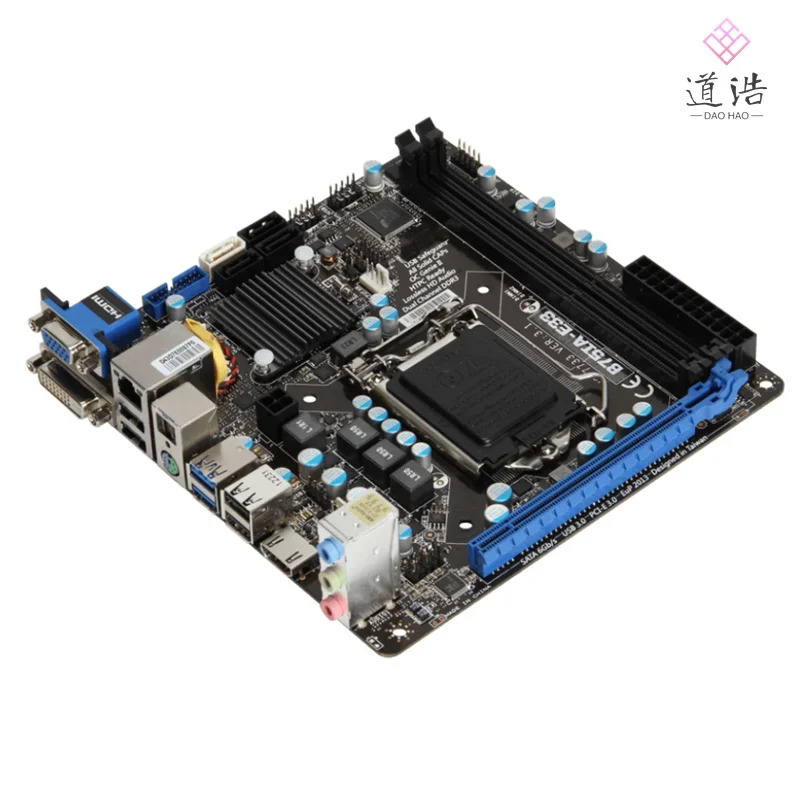 B75IA-E33 마더보드 16GB HDMI LGA 1155 DDR3 Mini-ITX B75 메인보드 리퍼 완료 작동