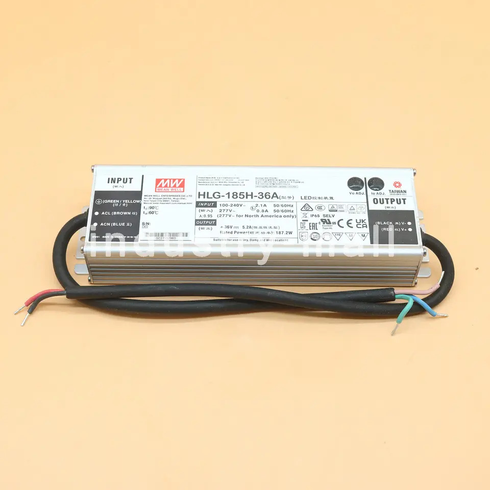 MEAN WELL HLG-185H-36A 전원공급장치 36V 5.2A