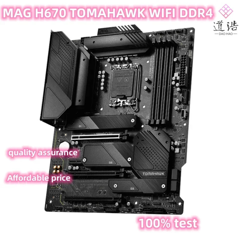 MAG H670 TOMAHAWK WIFI DDR4 마더보드 128GB M.2 HDMI LGA 1700 메인보드 완전 작동 리퍼