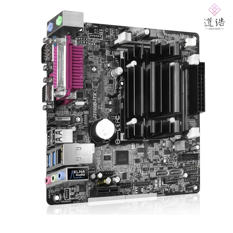 ASRock호환 J3160B-ITX 마더보드16GB HDMI PCI-E2.0 J3160 CPU DDR3 Mini-ITX 17x17 메인보드 완전 작동 리퍼