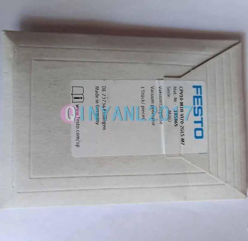 FESTO 솔레노이드 밸브 CPV10-M1H-VI70-2GLS-M7 185865 신 1PC