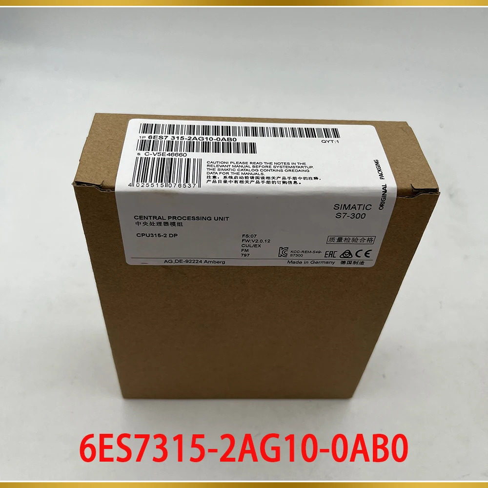 지멘스PLC 모듈 6ES7315-2AG10-0AB0