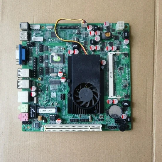 ITX-525PRO 듀얼 코어 4스레드PCI 6COM 금전 등록기 산업제어 메보드로 Msata LVDS 지원