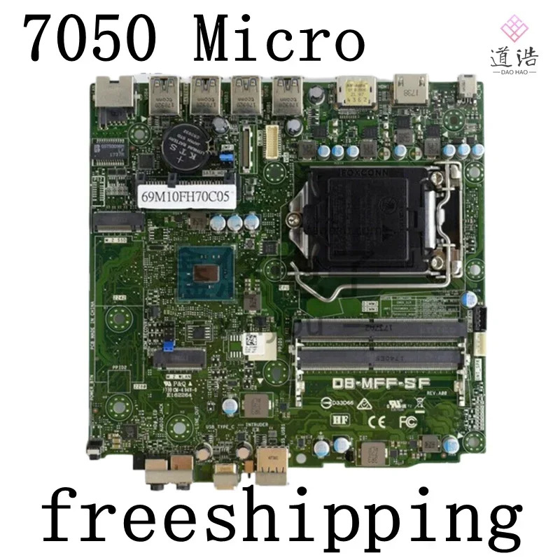 Dell Optiplex 7050 마이크로 마더보드D8-MFF-SF CN-0D24M8 0D24M8 D24M8 DDR3 메인보드 완전 작동 리퍼