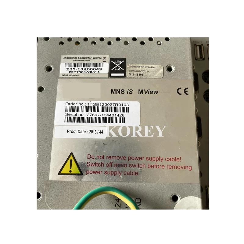 시스템 화면 MNS iS MView 1TGE120027R0103 PPC7508-YB01A 포장