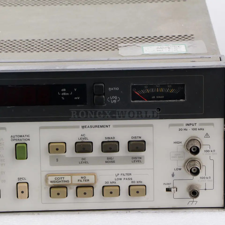 리퍼 원 오디오 분석기 hp호환 8903B 20hz-100khz